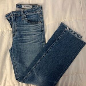 AG The Isabelle High Rise Straight Crop